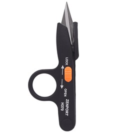 Zenport H370 Thread and Floral Clipper with Lock , Black