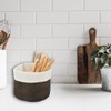 pubblienne Bread Basket in Cotton, Bread Bin Bag, Freshness Saver