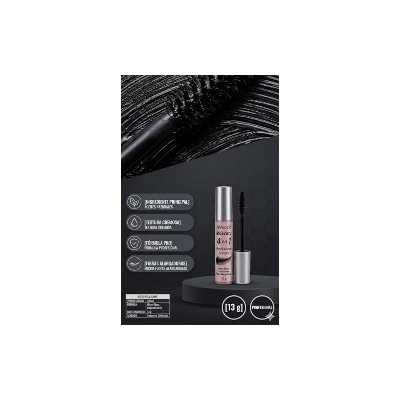 GAERO GLOBAL SOLUTION Tratamiento para Pestañas en Rimel Gel 4
