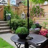 3PCS 14 Inch Round Hanging Basket Liners Fabric Hanging Plant