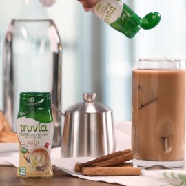 Truvia Organic Zero-Calorie Liquid Stevia Sweetener, 2.7 fluid ounce bottle, Vanilla flavor