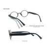 MODFANS 4 Pack Round 1.5 Reading Glasses Women Men,Retro Matte
