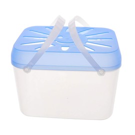 Balacoo Fish Tank Transparent Portable Handheld Fish Tank for Aquarium Home Restaurant Shop Office Decoration Random Color