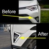 KITOCARTOP LED DRL with Amber Turn Signal Light Fit for