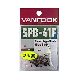 Vanfook SPB-41F Expert Hooks, Medium Heavy, 16-Pack, Fluorine Black #4