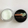ネイリティ! ネイル用パウダー アクリルカラーパウダー クリアラメグリーン 3g