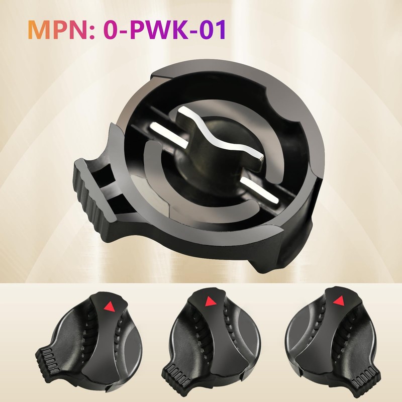 6 Pack 0-PWK-01 Start Power Button Keycap Compatible with Magnetek