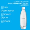 SodaStream 1 L White Fuse Bottles Twin Pack