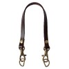 Nippon Chuko T6523-DB Portable Genuine Leather Handle, 1 Handle, Includes
