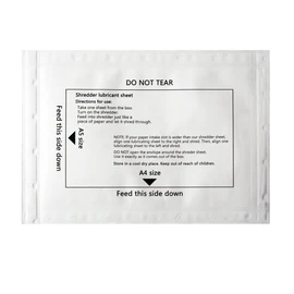 Ansoon 24 Sheets Per Pack - Ansoon Paper Shredder Lubricant Sheets
