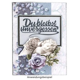 Ideen mit Herz 3 Cutting Dies Scripture Condolence 1 1.4" to 3.25"
