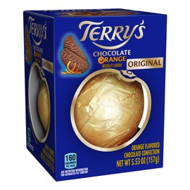 Terry's Milk Chocolate Orange 5.53 oz | Stocking Stuffer and Party Favor | Break Apart Chocolate Ball with Real Orange Oil | Holiday Favorite