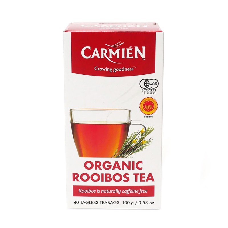 CARMIEN (Carmien) Organic Rooibos Tea, Tea Pack 40 Bags (100g)