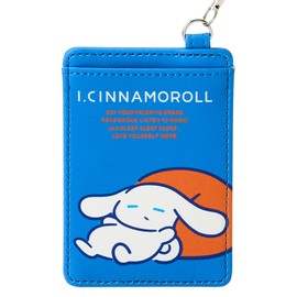 Sanrio 297330 I.Cinnamoroll Personal Miscellaneous Goods, Periodic Pass Case, PU Leather, Polyester, PVC, Recommended Age: 15 years and up
