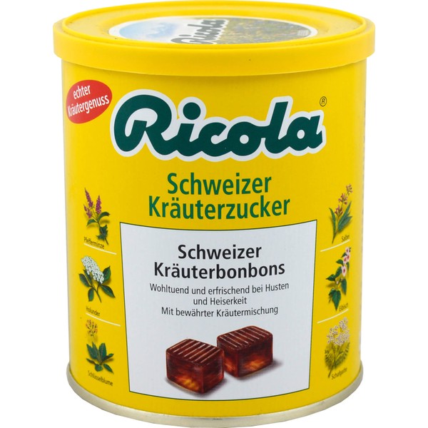 Ricola Schweizer Kräuterzucker Kräuterbonbon, 250 g Candies