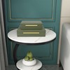 ZIKOUL Green Shagreen box Set of 2 Faux Leather Decorative