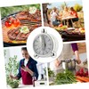 Vaguelly Small Kitchen Timer Creative Mechanical Countdown Clock with Alarm
