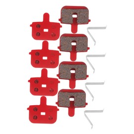 Gatuida 4 Pair Bicycle Brake Pads Bike Disk Brake Pads Metal