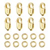 ALEXCRAFT 925 Sterling Silver Chain Clasp Gold Chains Clasps Bracelet