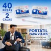 Mini Cepillos de Dientes Desechables 5 en 1 con Hilo