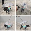 Enjoying Pet Umbrella Leash Rainproof Snowproof Walking Dog Leash Umbrella