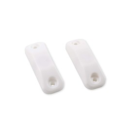 Camco 44155 Magnetic RV Baggage Door Catch - Magnetically Keeps Your RV Door Open - Compatible with Most RVs - Set of 2, White