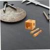 TEHAUX Wood Punch Kit Jewelry Making Tool Wooden Doming Dapping