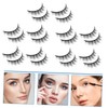 LALAFINA Classic Wispy False Lashes 10 Pairs Pack Short Fake