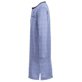 Henry Terre Men's Long-Sleeved Thermal Wave Design Chest Pocket Button Placket Size M-3XL, lightgrey