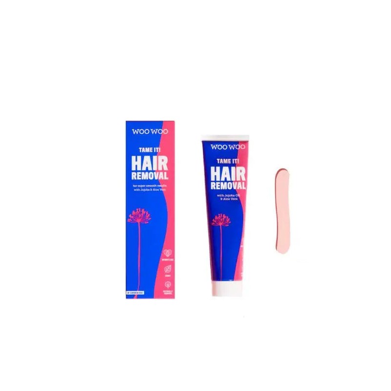 WooWoo Tame It! Vegan In-Shower Hair Removal Cream, 100 ml.