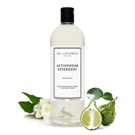 The Laundress Activewear Laundry Detergent, 32 Oz, Marine Fragrance, 4-in-1 Enzyme Blend for Workout Performance Fabrics, Fights Sweat Odors & Stains, USDA Certified Biobased Product (90%)