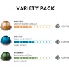Nespresso Capsules Vertuo, Variety Pack, Medium and Dark Roast Coffee,