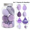 16 Pcs Set De Esponjas Para Maquillaje Incluye 6*beauty Blender