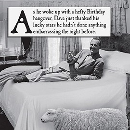 Hangover, Birthday, Greetings Card, 163x163mm