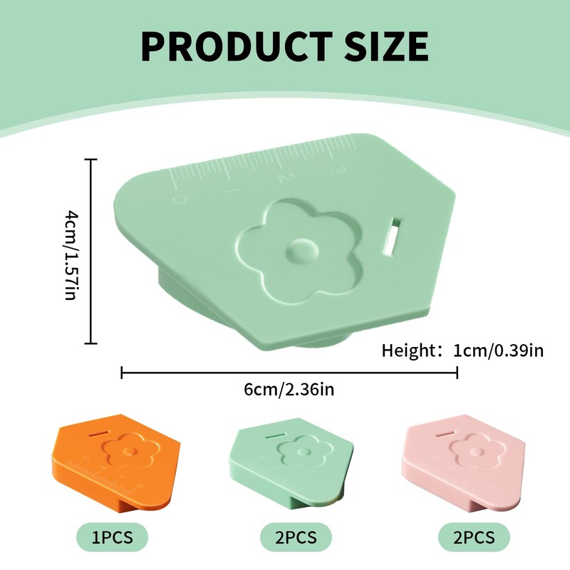 Katyjun Magnetische Nahtführung für Nähmaschinen, Magnetic Seam Guide Vielseitiges Polygonale