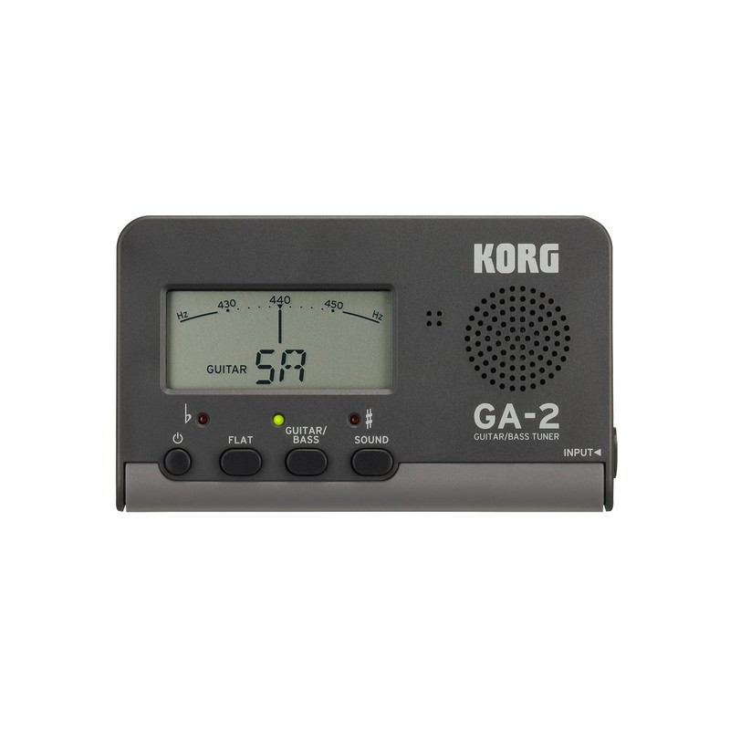 [Bulk Purchase] KORG - Guitar / Bass Tuner GA-2 Black