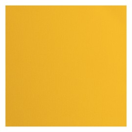 Vaessen Creative Florence Cardstock Paper Yellow 216gsm Square 12" x 12" 20 Pack Texture for Scrapbooking, Card Making, Die Cutting and Other Paper Crafts