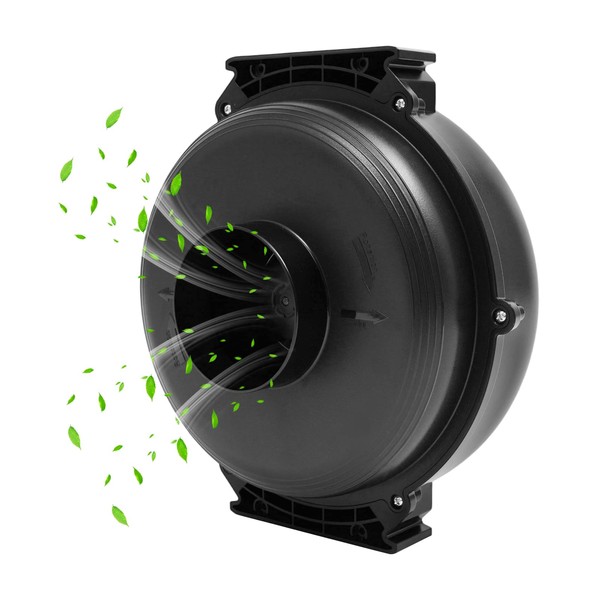 LOYALHEARTDY Ventilation Fan,75W Centrifugal Ventilation System, 2700rpm Speed,12.4In Centrifugal Mitigation
