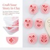 10 PCS Polymer Clay Cutters Set, Mini Flower Petal and
