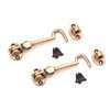 Infinity Decor Pack of 2 Cabin Hook and Eye Solid