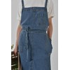 Tobyan - Delantal de algodón suave, unisex, ajustable, con 5