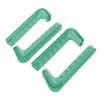 2Pair Ice Skate Guards Hockey Shoe Blade Cover Adjustable Silicone
