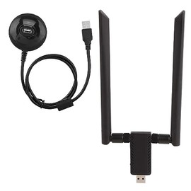 Tarjeta de Red WiFi 802.11ac, RTL8812AU CA USB 5.8G Adaptador Dongle WiFi de Doble Banda Tarjeta de Red inalámbrica IEEE802.11ac / a/n/g/b