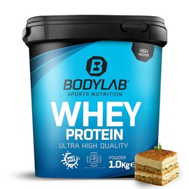 Bodylab24 Whey Protein Pulver, Mascarpone Mirabelle, 1kg