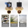 DC12V R1 DN25 Normal Closed Zinc Alloy Electric Magnetic Solenoid