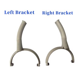 Knomix Headband Hanger Bracket Swivel Hinge Replacement Parts for Sony WH-1000XM5 Headphone (Silver-Left)