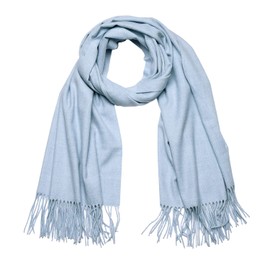 Masada Women's Winter Scarf, Warm and Soft Scarf, lightblue