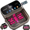 OOAMBB Collapsible Foot Spa with Heat, Bubble,Temp Control,Remote Control, Color