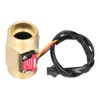 Water Flow Sensor Meter Flowmeter 1.3in Brass Male Thread for