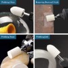 Felt Polishing Buffing Wheel for Dremel Rotary Tool 80Pcs Accessories